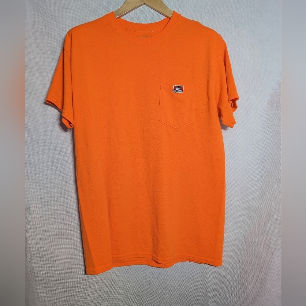 Ben Davis Ape Orange T-Shirt with Pocket